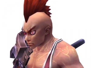 warrior man Modello 3D