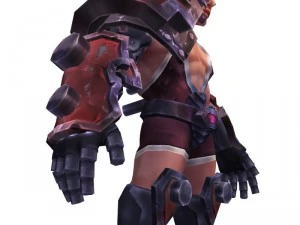 warrior man 3D Model