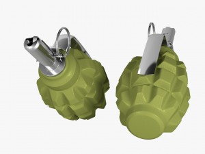 grenade f-1 3Dモデル