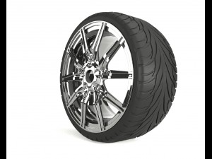 car wheel 3D-Modell