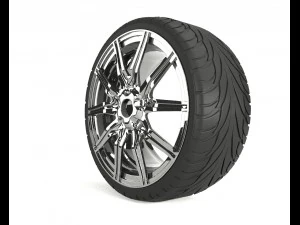 car wheel 3D Model