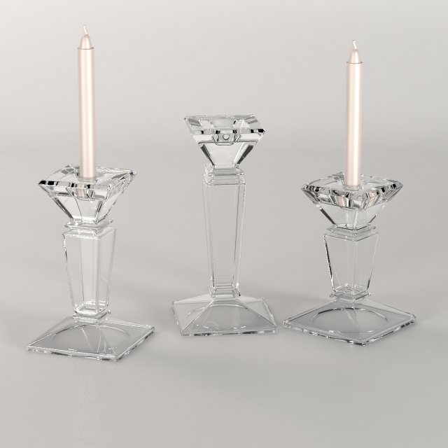 candelabrums 3D 모델 .c4d .max .obj .3ds .fbx .stl .blend 