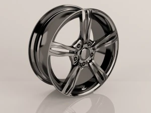 bmw m3 - m4 style rim 3D Model