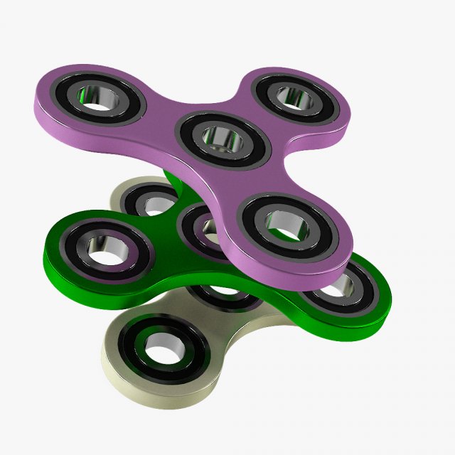 spinner 3D Model .c4d .max .obj .3ds .fbx .stl .blend 