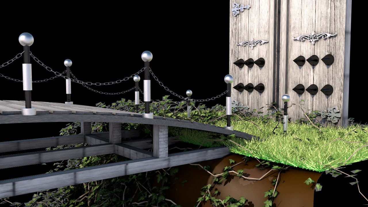 bridge 3D Model .c4d .max .obj .3ds .fbx .stl .blend 