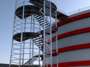 container Modello 3D