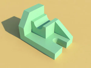 세부 사항 3D 모델