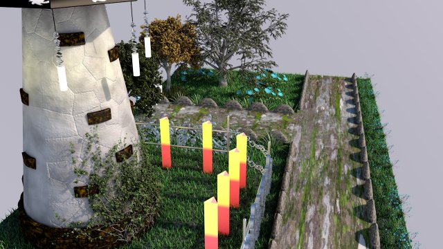 memorial 3D 모델 .c4d .max .obj .3ds .fbx .stl .blend 