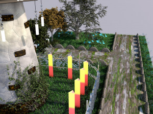 memorial 3D 模型