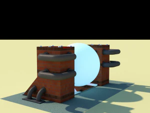 red alert 3D Model