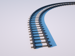 Railway 3D Model