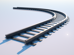 Railway 3D Model