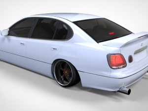 toyota aristo 3D Model