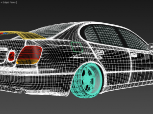 toyota aristo 3D Model