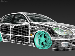 toyota aristo 3D Model