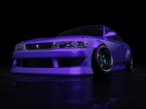 丰田追风者JZX90 3D 模型