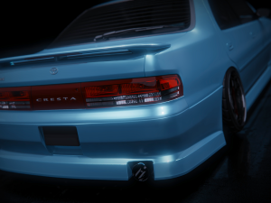 toyota cresta jzx90 3D Model