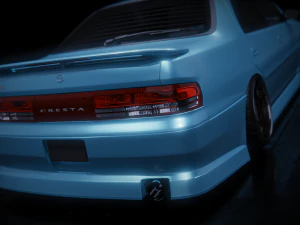 toyota cresta jzx90 3D Model