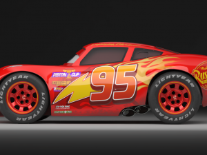 pixar lightingmcqueen car model 3D मॉडल