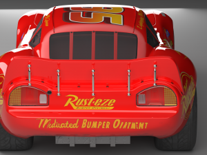 pixar lightingmcqueen car model 3D मॉडल