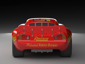 pixar lightingmcqueen car model 3D मॉडल
