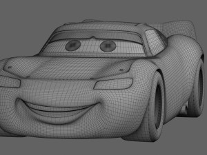 pixar lightingmcqueen car model 3D मॉडल