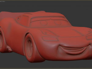 pixar lightingmcqueen car model 3D मॉडल