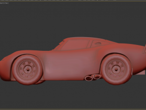 pixar lightingmcqueen car model 3D मॉडल