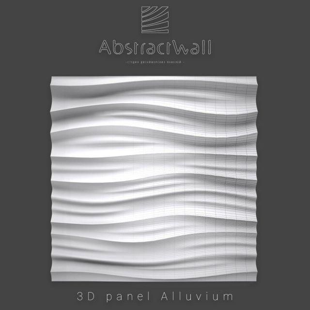 3d plaster panel 3D 模型 .c4d .max .obj .3ds .fbx .stl .blend