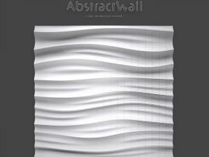 3d plaster panel 3D Model
