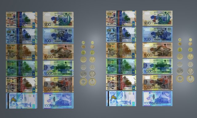 kaz money Modello 3D .c4d .max .obj .3ds .fbx .stl .blend 