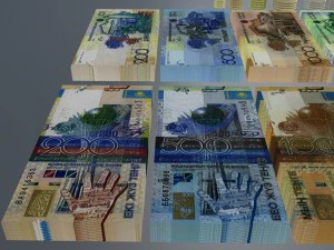 카즈 돈 3D 모델