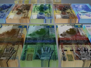 kaz money Modello 3D