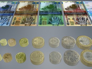 kaz money Modello 3D
