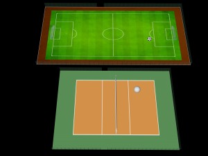 football stadium 3D-Modell
