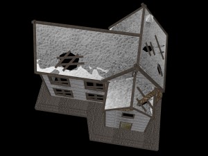 abandoned house 3D Model