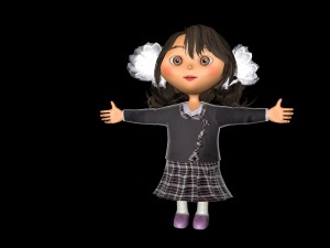 girl 3D Model