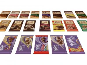 chocolate bars dave 3D Model