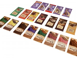 chocolate bars dave Modelo 3D