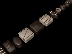chocolate assorti 3D-Modell