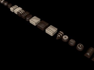 chocolate assorti 3D-Modell