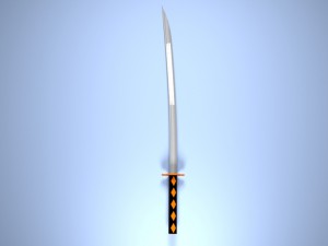 katana 3Dモデル