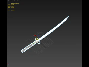 katana 3D Model
