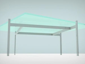glass table 3D Model