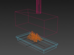 modern fireplace 3D 모델