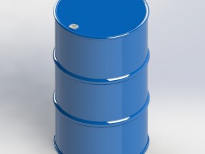 oil barrel or fuel drum 3D Model