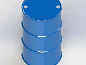 oil barrel or fuel drum 3D Model