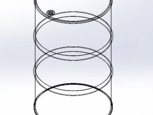 oil barrel or fuel drum 3D Model