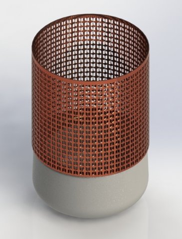 Kerzenhalter 3D Modell .c4d .max .obj .3ds .fbx .stl .blend 