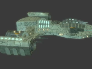 pack models of spacecraft 3D Model